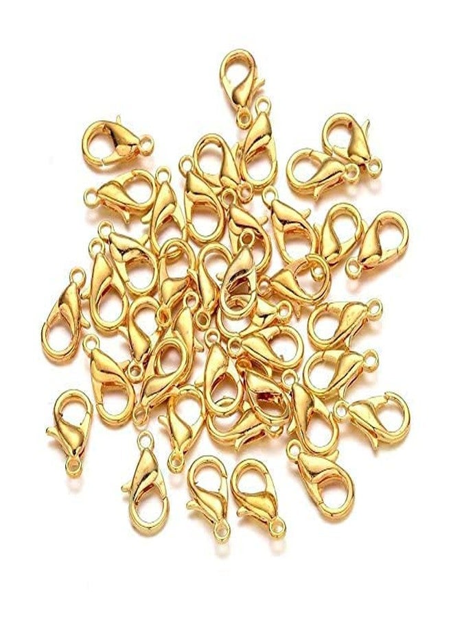 Hanging tree DIY Crafts Alloy Lobster Claw Clasps with Open Jump Rings,Necklace Fasteners Hook for DIY Jewelry Making Accessories Jump Ring+ Lobster (30+30) - Image 3